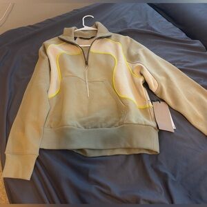 NWT Heavyweight French Terry Quarter Zip *SLNSH Collection (Small)